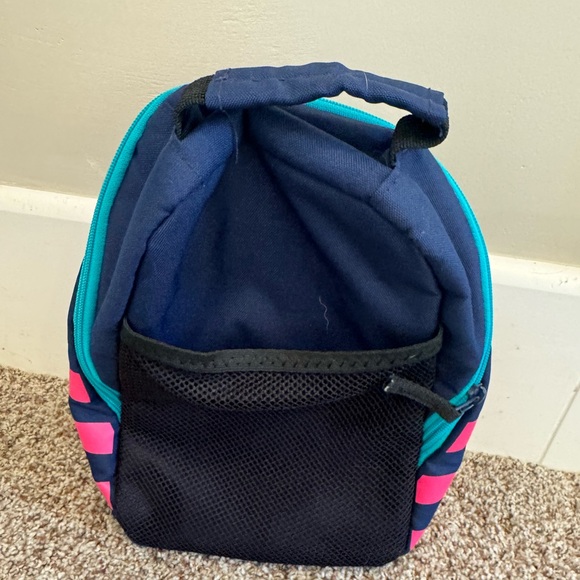 Adidas Two-Tone Blue and Black Backpack lunch bag bundle - Picture 6 of 6